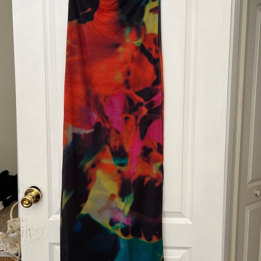 Blogger’s Favorite!! Zara Multicolor Strapless Dress NWT
